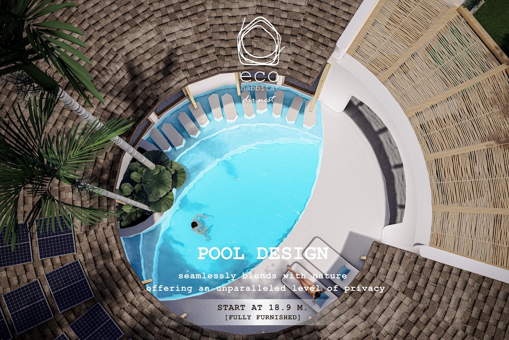 Eco Habitat Aerial Render