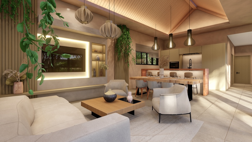 Saha Estate Living Area