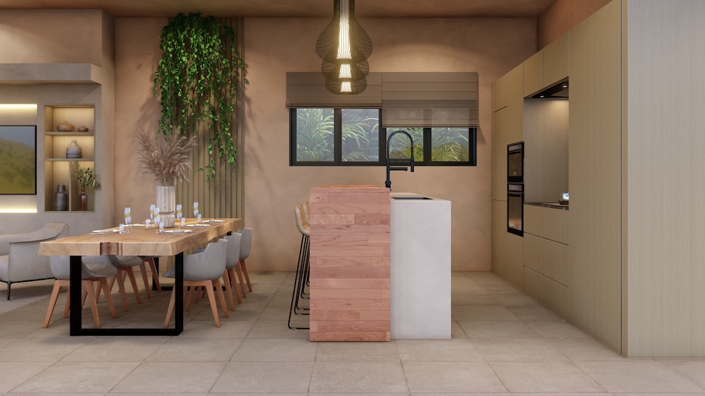 Saha Estate Villa Kitchen