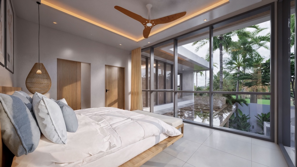 Chandara Choeng Mon bedroom View