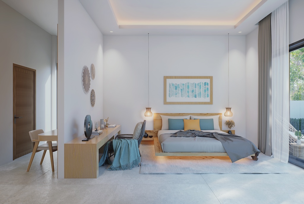 Native Pool Villa Lamai Bedroom