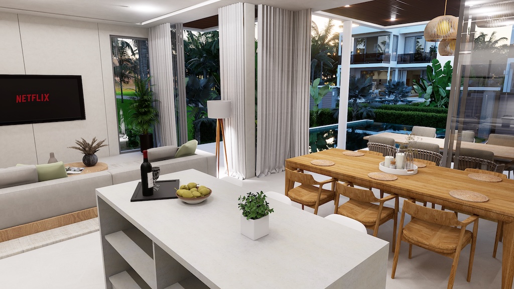 The Cape Pool Villa Kitchen