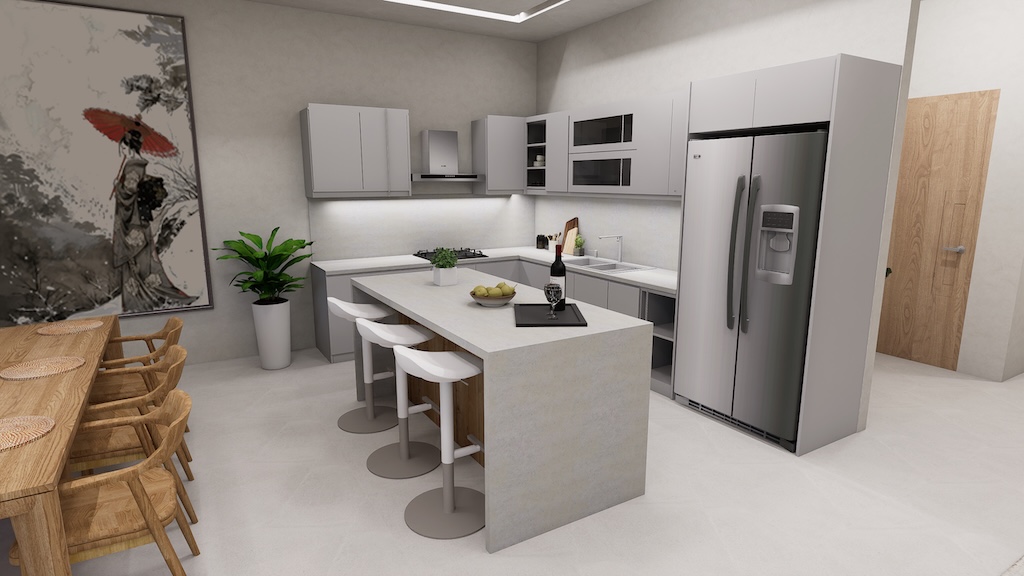 The Cape Pool Villas Kitchen