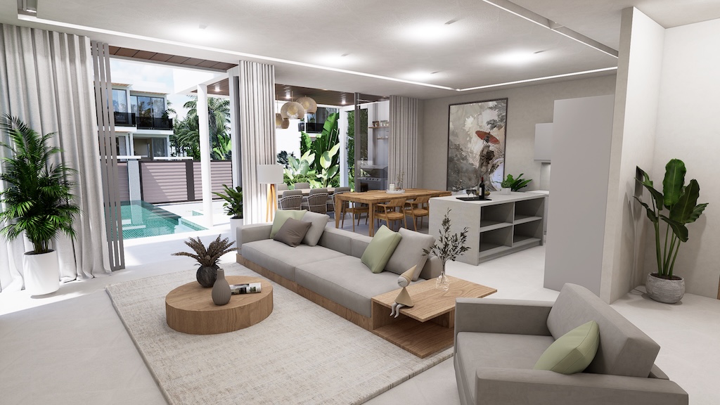 The Cape Pool Villas Lounge