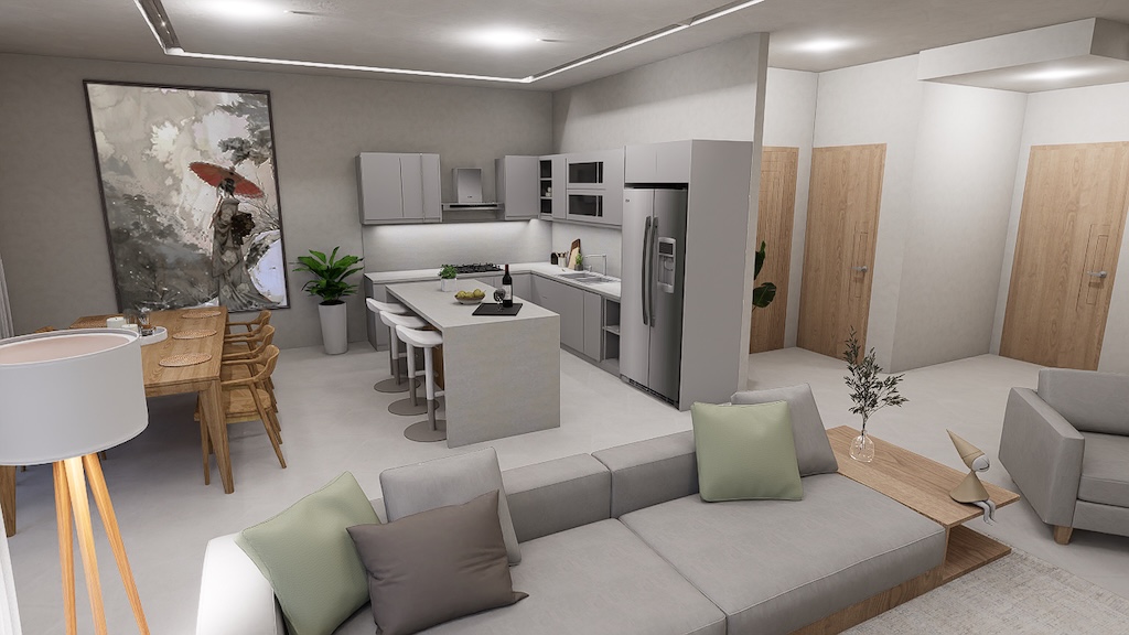 The Cape Pool Villas Living Area