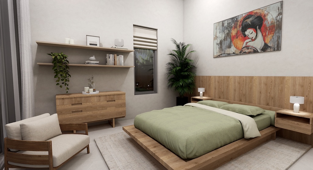 The Cape Pool Villas Bedroom