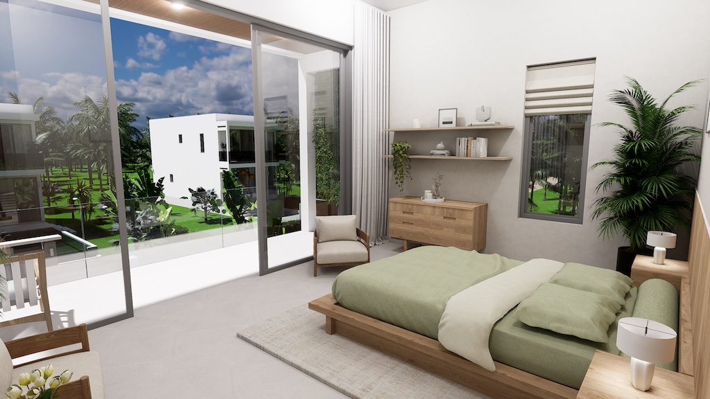 The Cape Pool Villas Bedroom