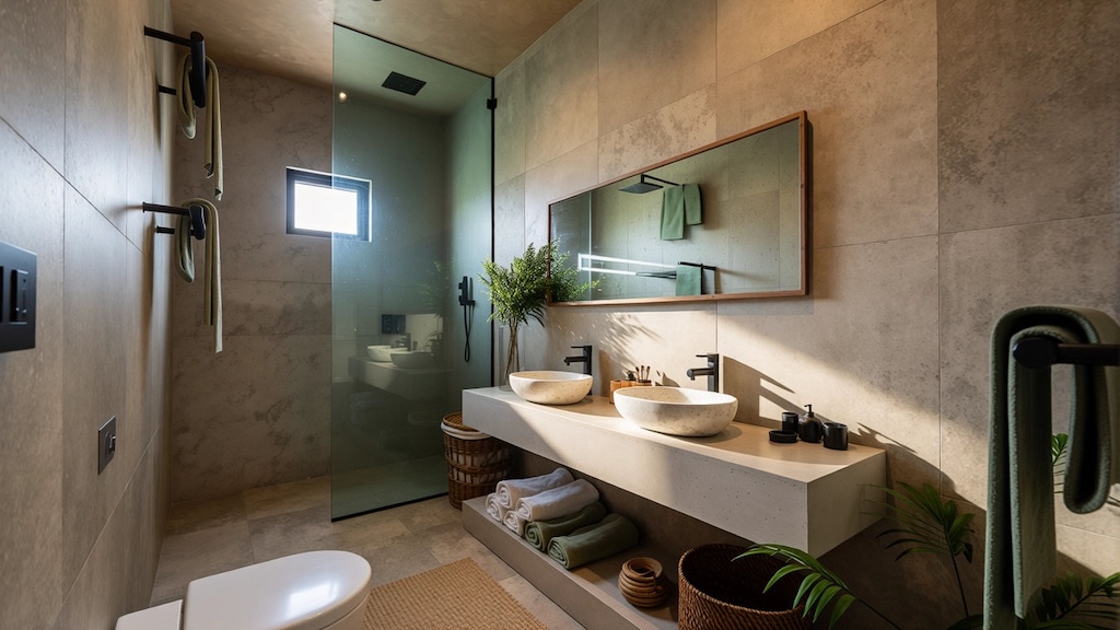 Verdant Maenam 4-Bed Villas Bathroom