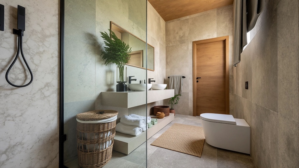 Verdant Maenam 4-BEd Villas Bathroom