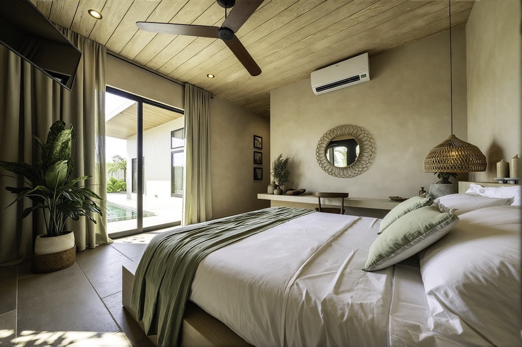 Verdant Maenam 4-Bed Villas Bedroom