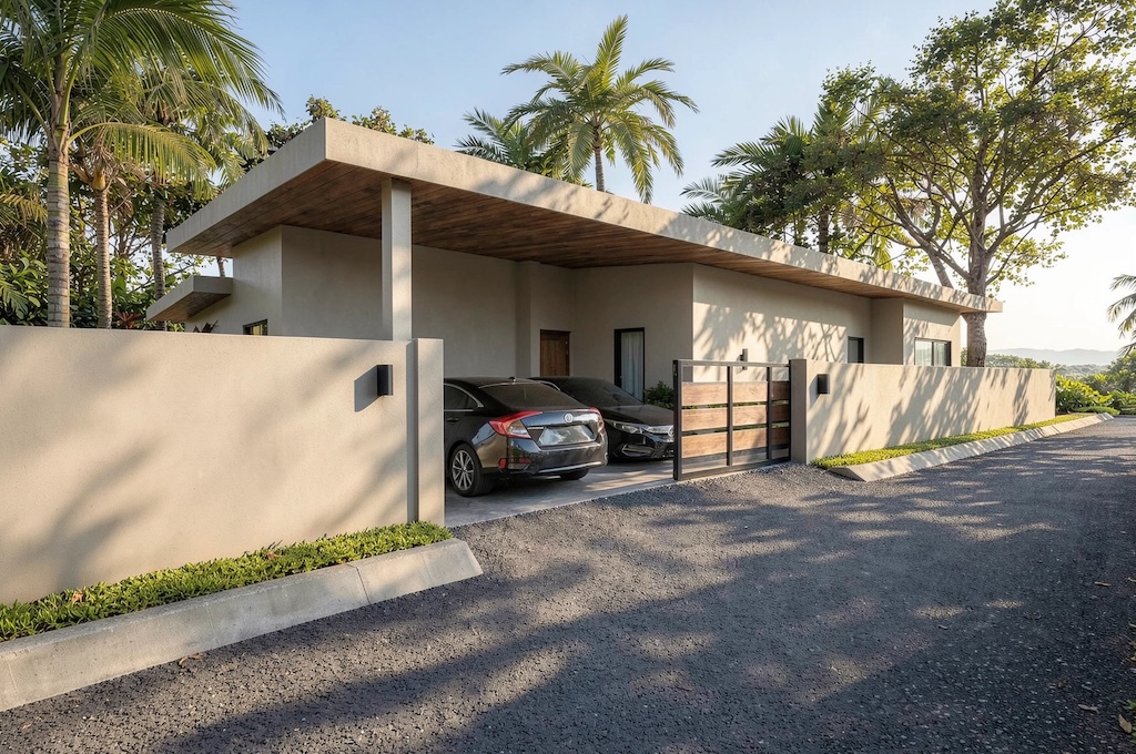 Verdant Maenam 4-Bed Villas Parking