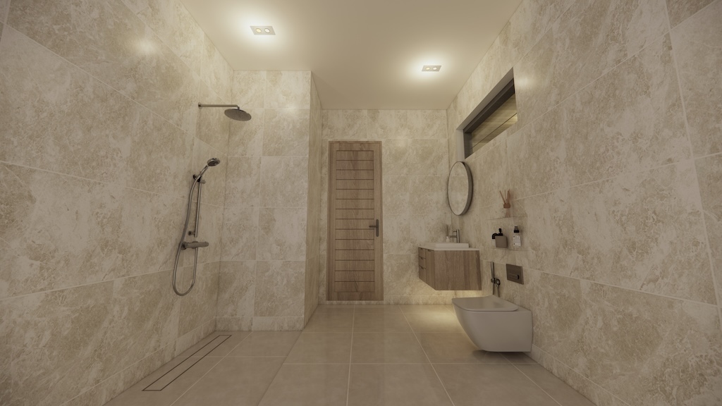 Aelora Residence Two-Bedroom Villas Bathroom