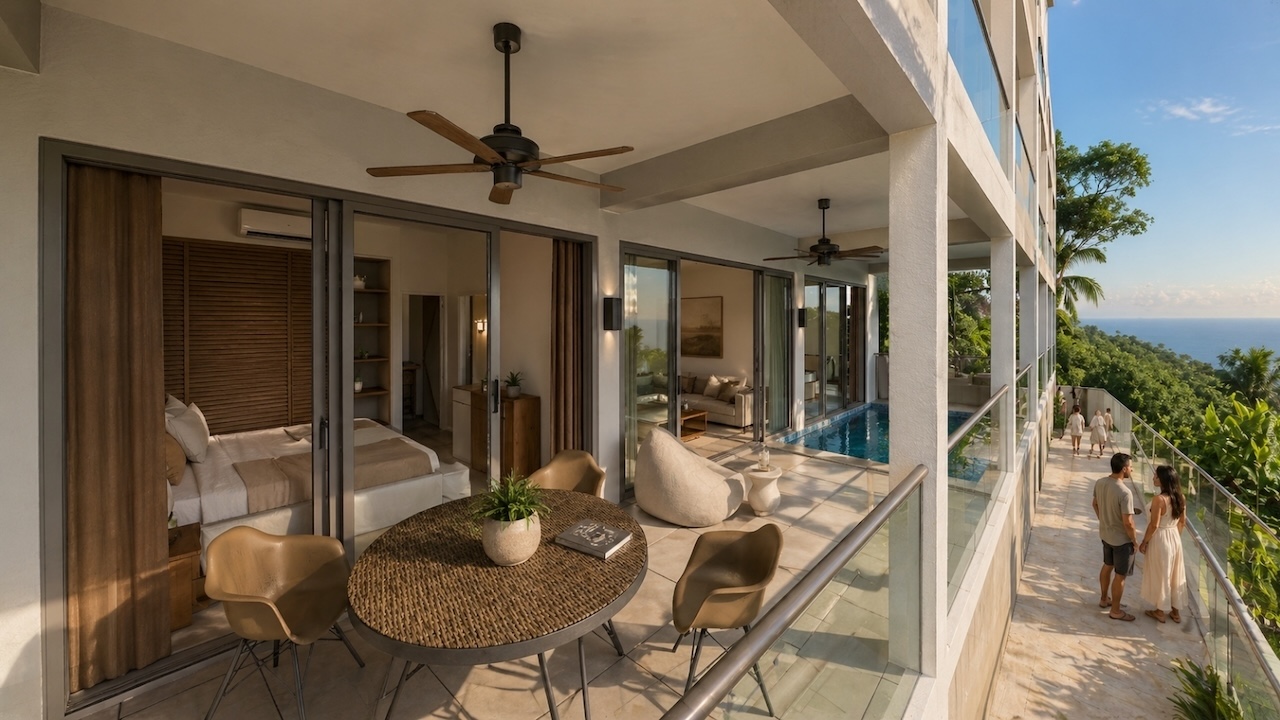 Crystal Bay View Residence Crystal Bay View Residence Balcony