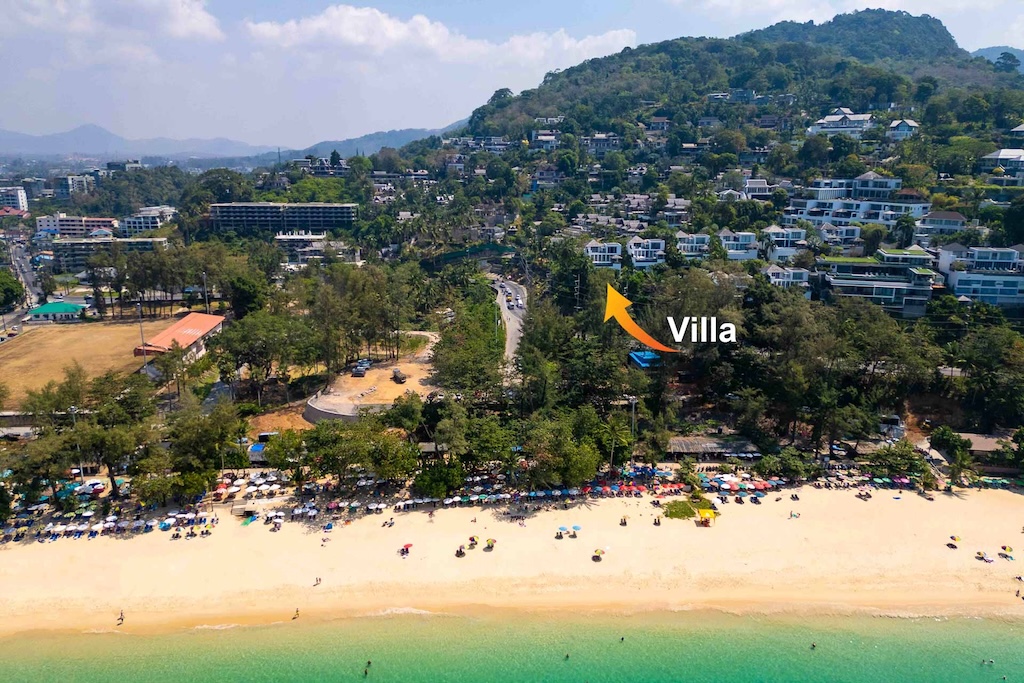 Villa Napalai Aerial Image