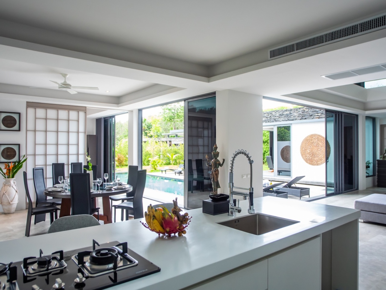 Villas By The Big Bamboo Kitchen