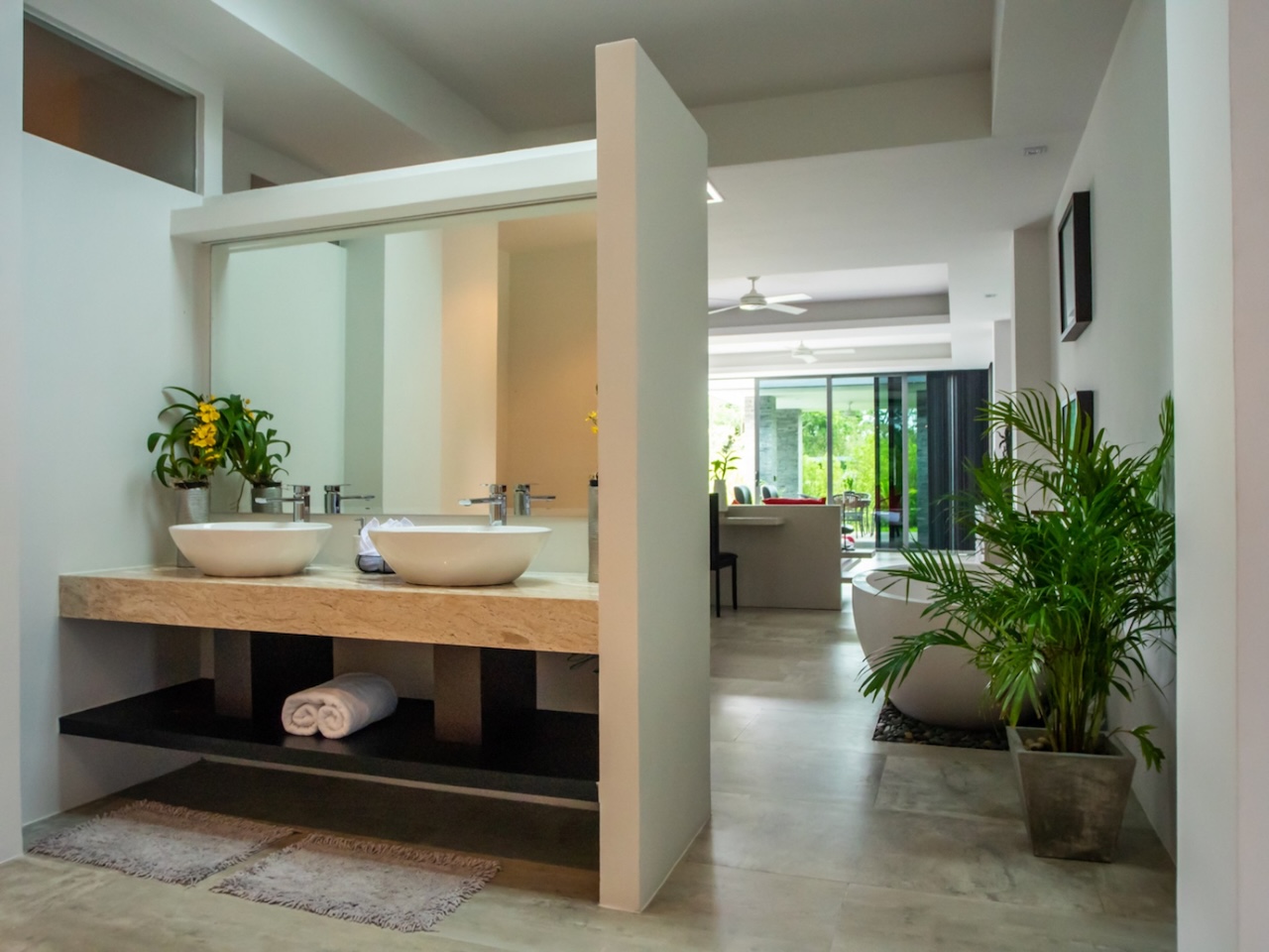 Villas By The Big Bamboo Bathroom