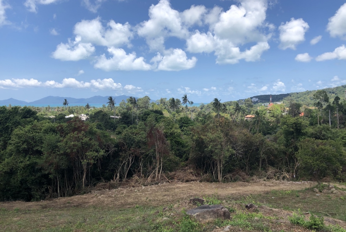1.5 Rai Sea View Land For Sale Ko Samui – Land in Koh Samui (photo 1)