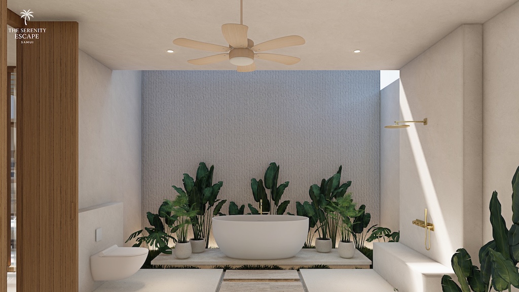 3-Bed Villas At The Serenity Escape Samui Bath