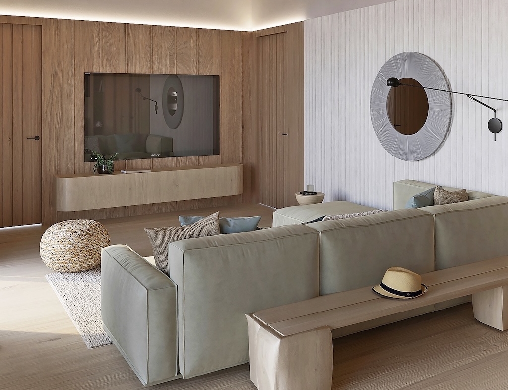 3 Bedroom Villas At Level Residence Lounge