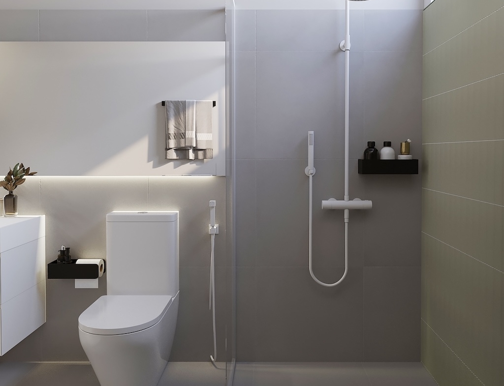 3 Bedroom Villas At Level Residence Bathroom