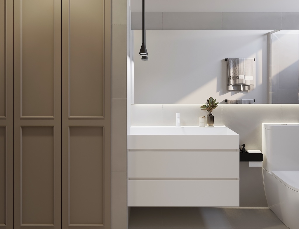 3 Bedroom Villas At level Residence Bathroom