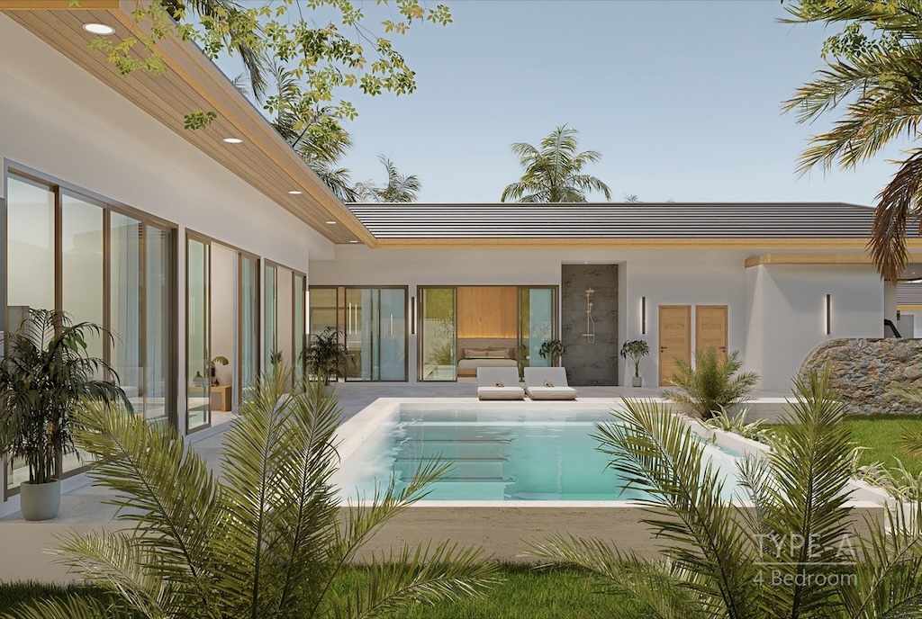 4-Bed Villas At Maha Villas Pool