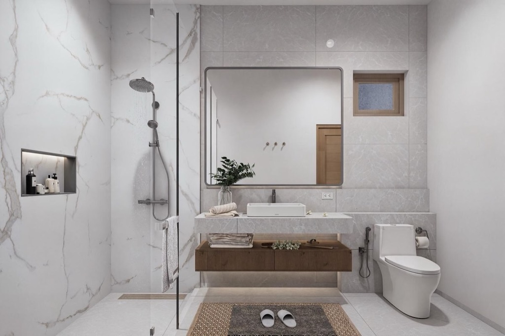 4-Bed Villas At Maha Baan Villas Bathroom