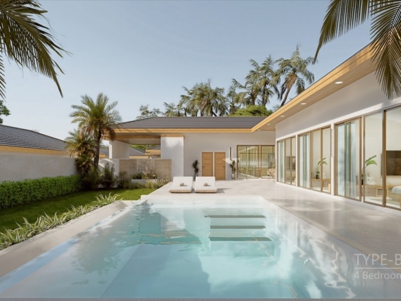 4-Bed Villas At Maha Baan Villas Pool