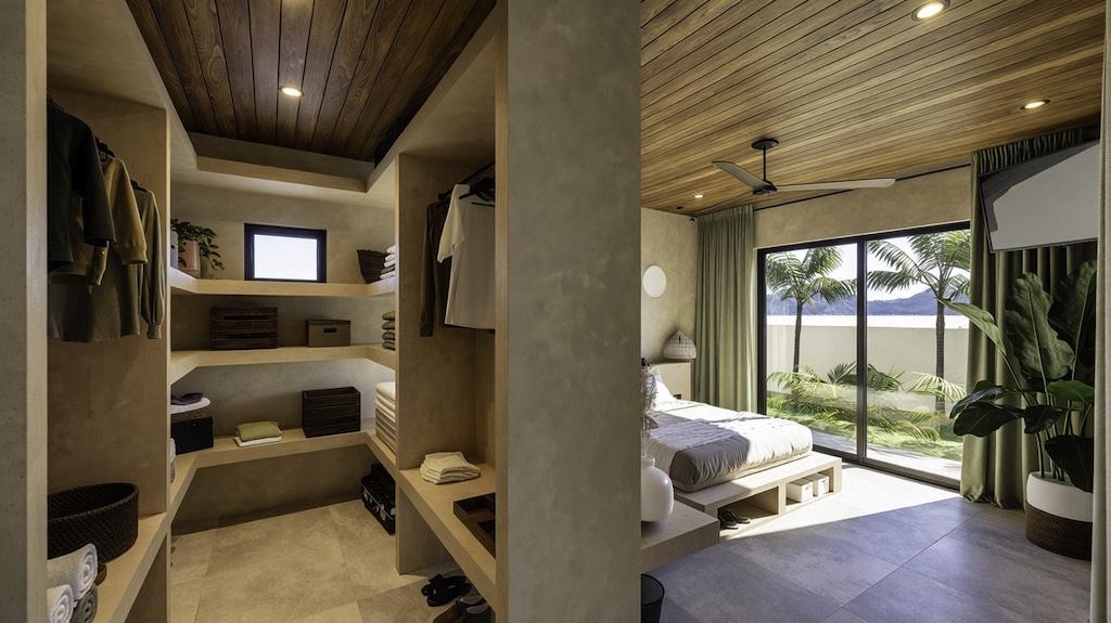 4-BEd Villas At Verdant Maenam wardrobe