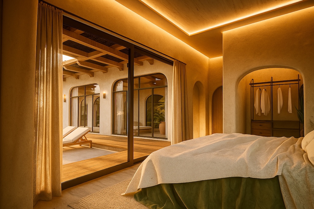 4 Bedroom Villa At Boho Chic Village bedroom