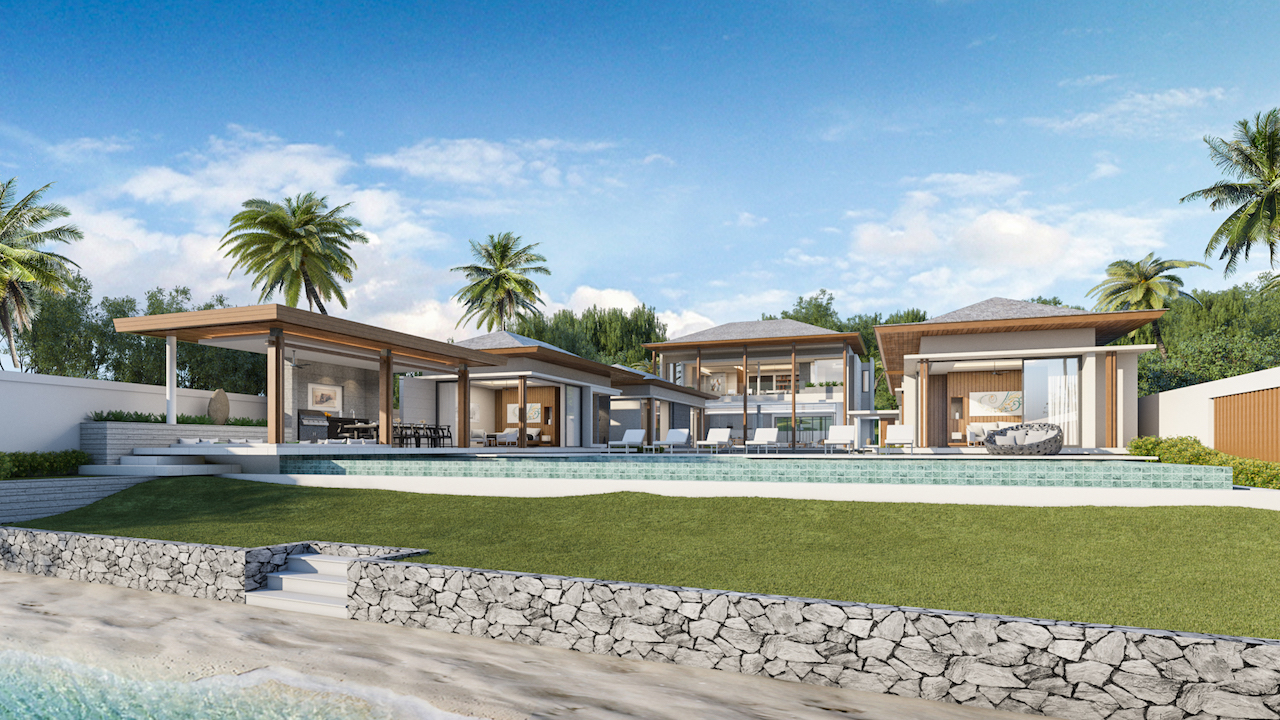 Absolute Beachfront Villa For Sale Ko Samui – Residential All in Koh Samui, Thailand