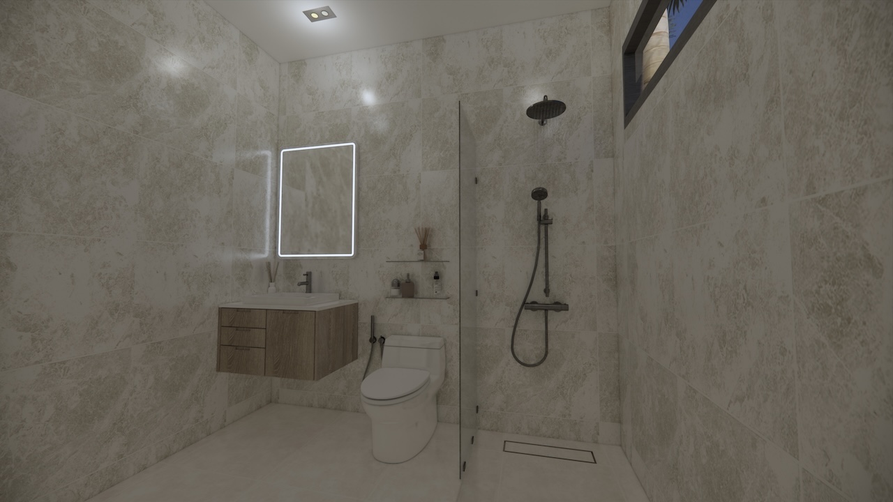 Aelora Residence 3-Bed Villas Aelora Resiidence 3-Bed Villas Shower