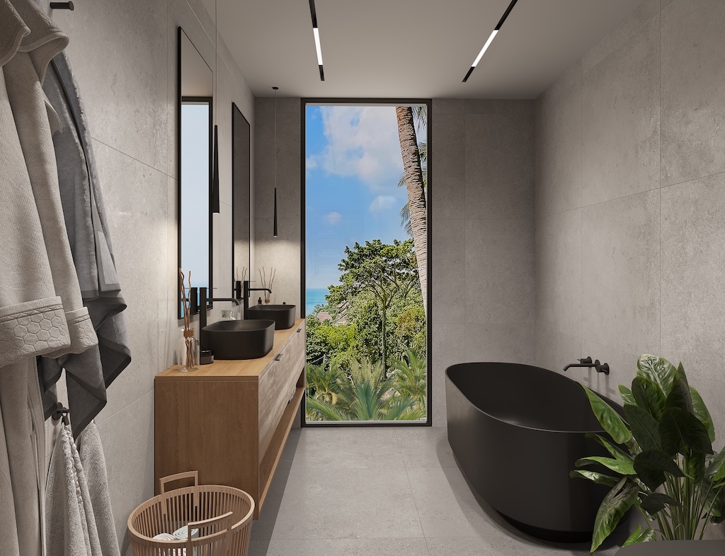 Alam Terra Villas Koh Phangan Bathroom