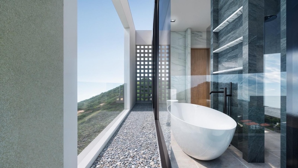 Almafi Villas Chaweng Noi Bathroom