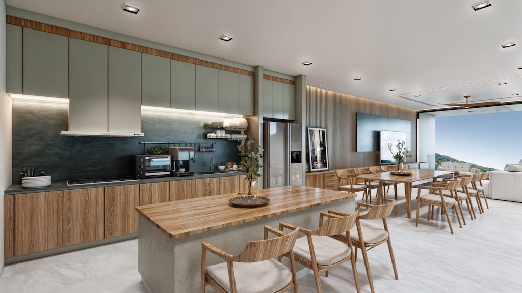 Almafi Villas Chaweng Noi Dining