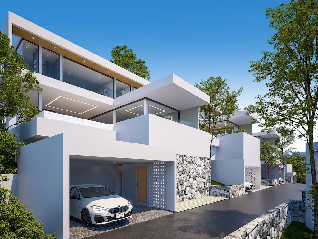 Almafi Villas Chaweng Noi parking