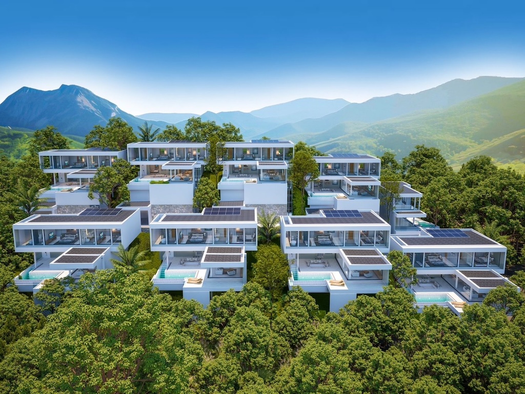 Almafi Villas Chaweng Noi Site Render