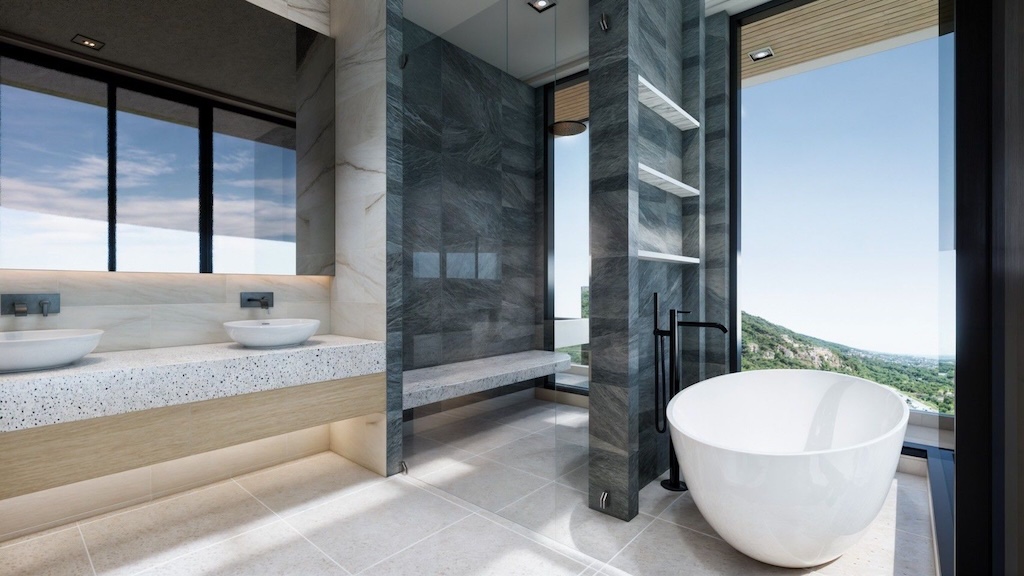 Almafi Villas Chaweng Noi Bathroom