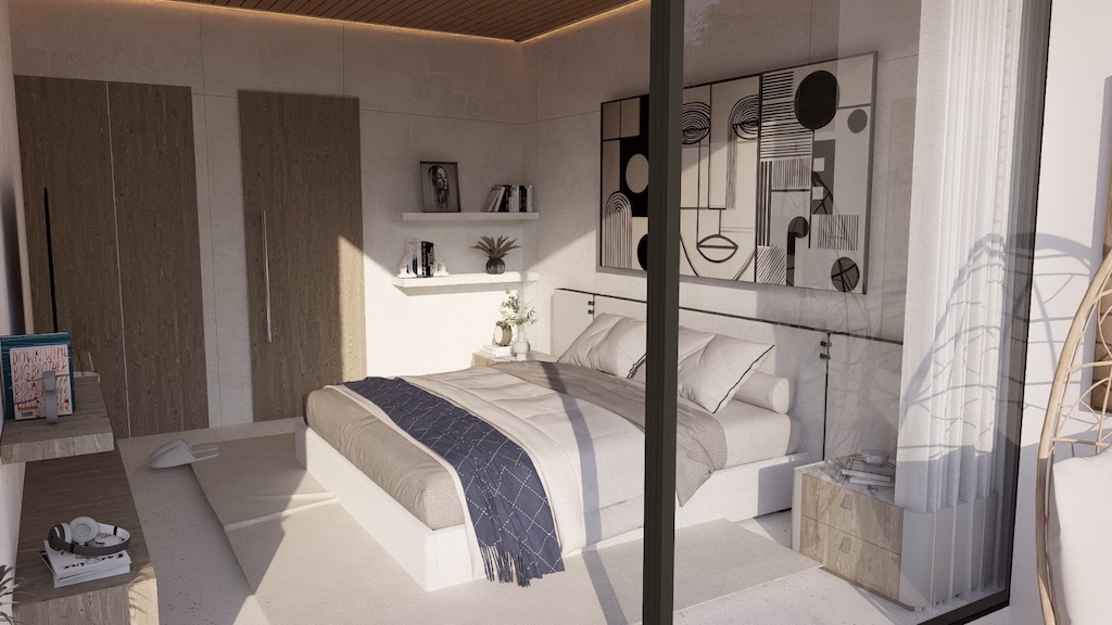 Ameno Estate Villas Bedroom
