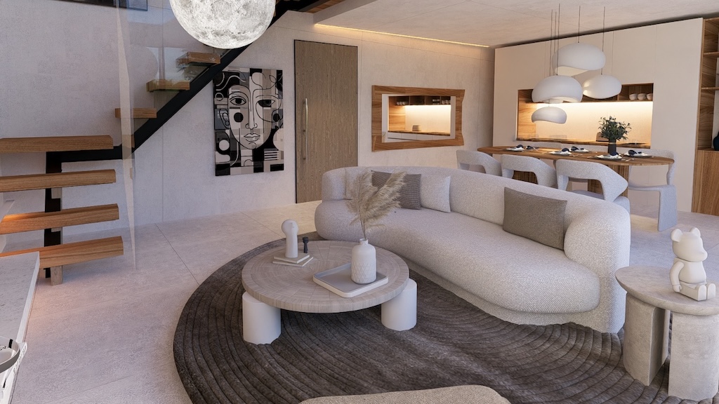 Ameno Estate Villas Lounge