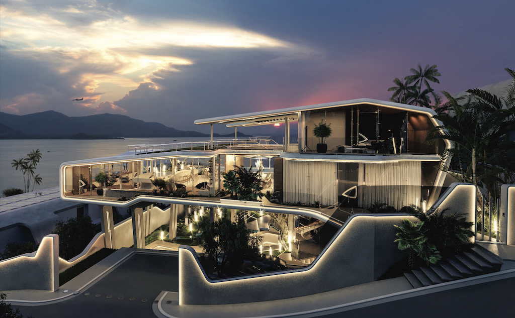Anamaya Samui Villas Exterior Night