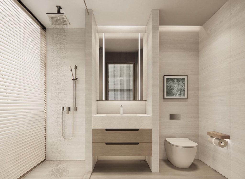 Anava Samui 3 Bedroom Sea View Apartment Bathroom
