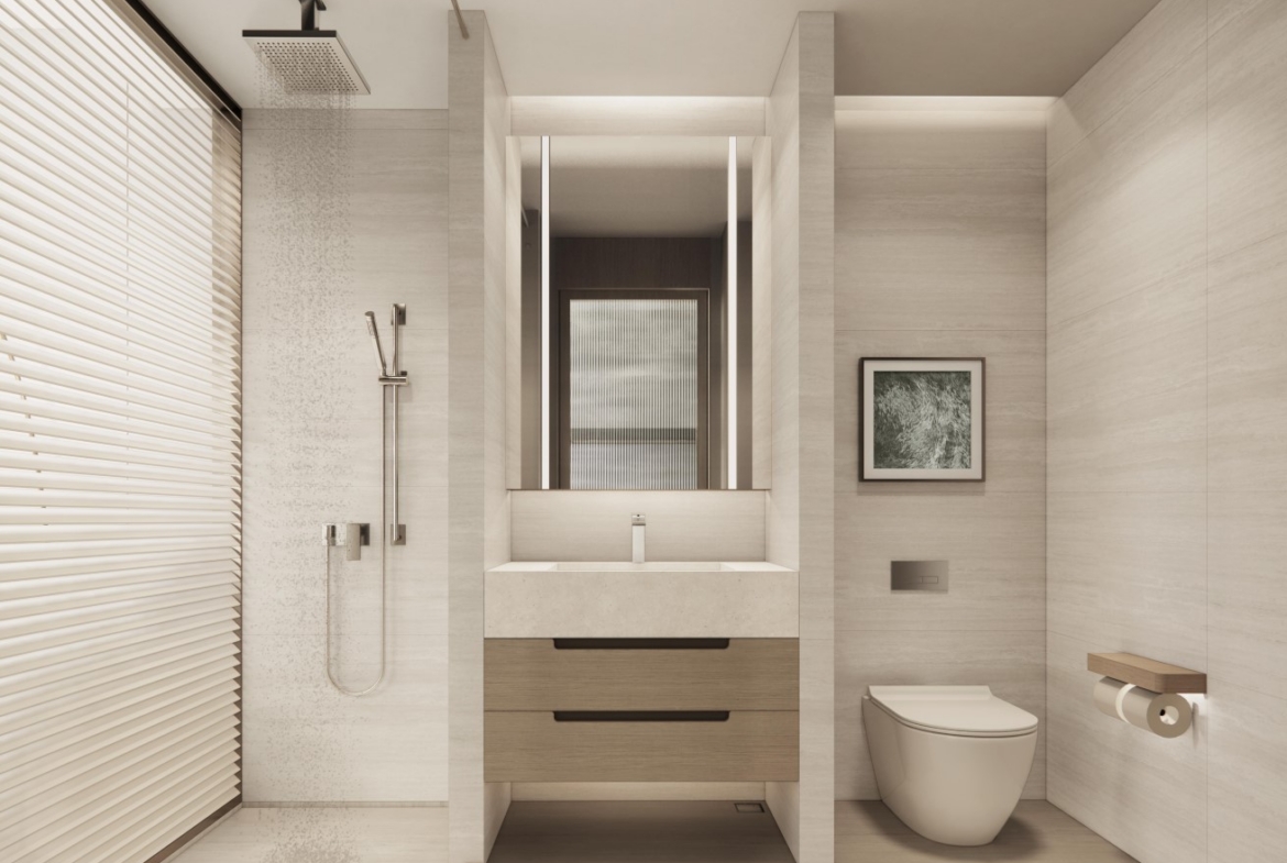 Anava Samui Studio Apartments Bathroom