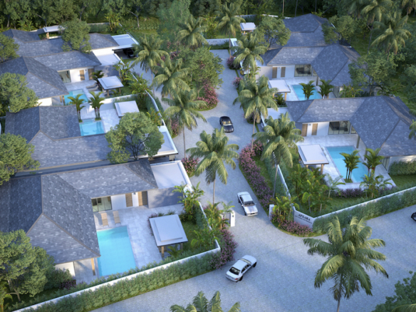 Apsara villas Samui Project Render