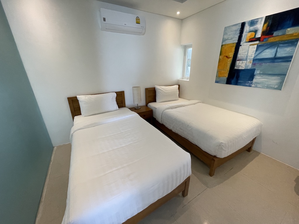 Aqua Bedroom