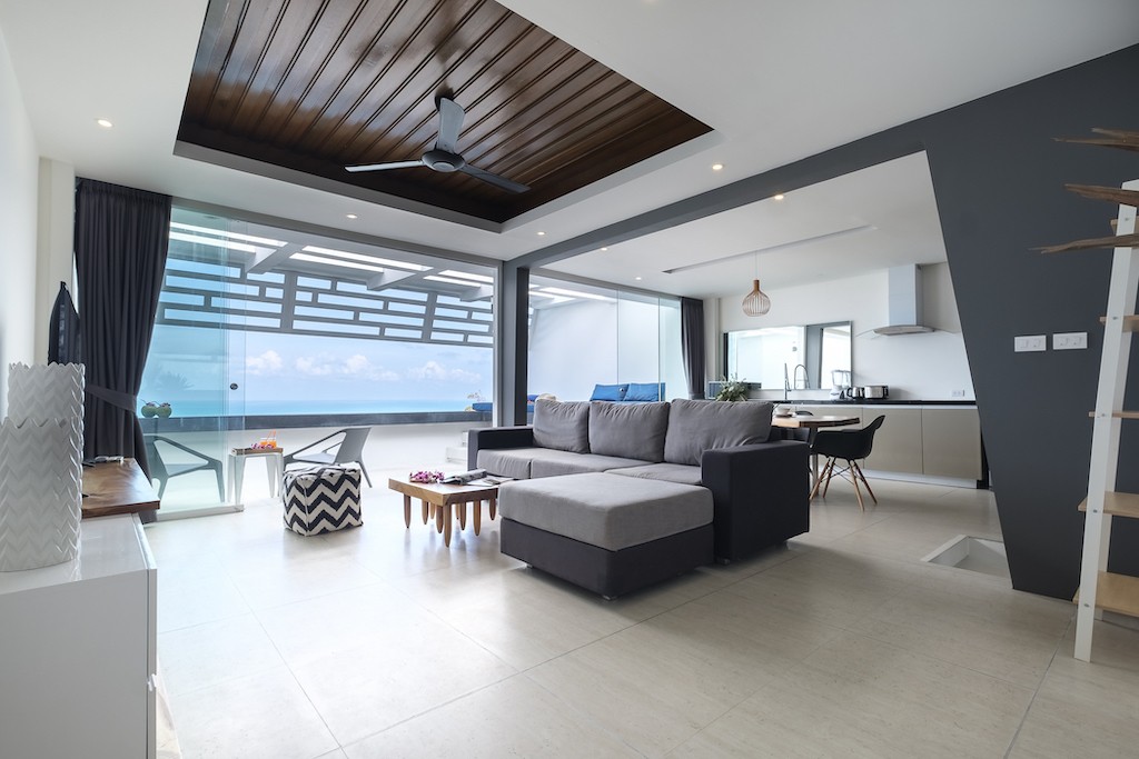 Aqua Koh Samui Villa Living