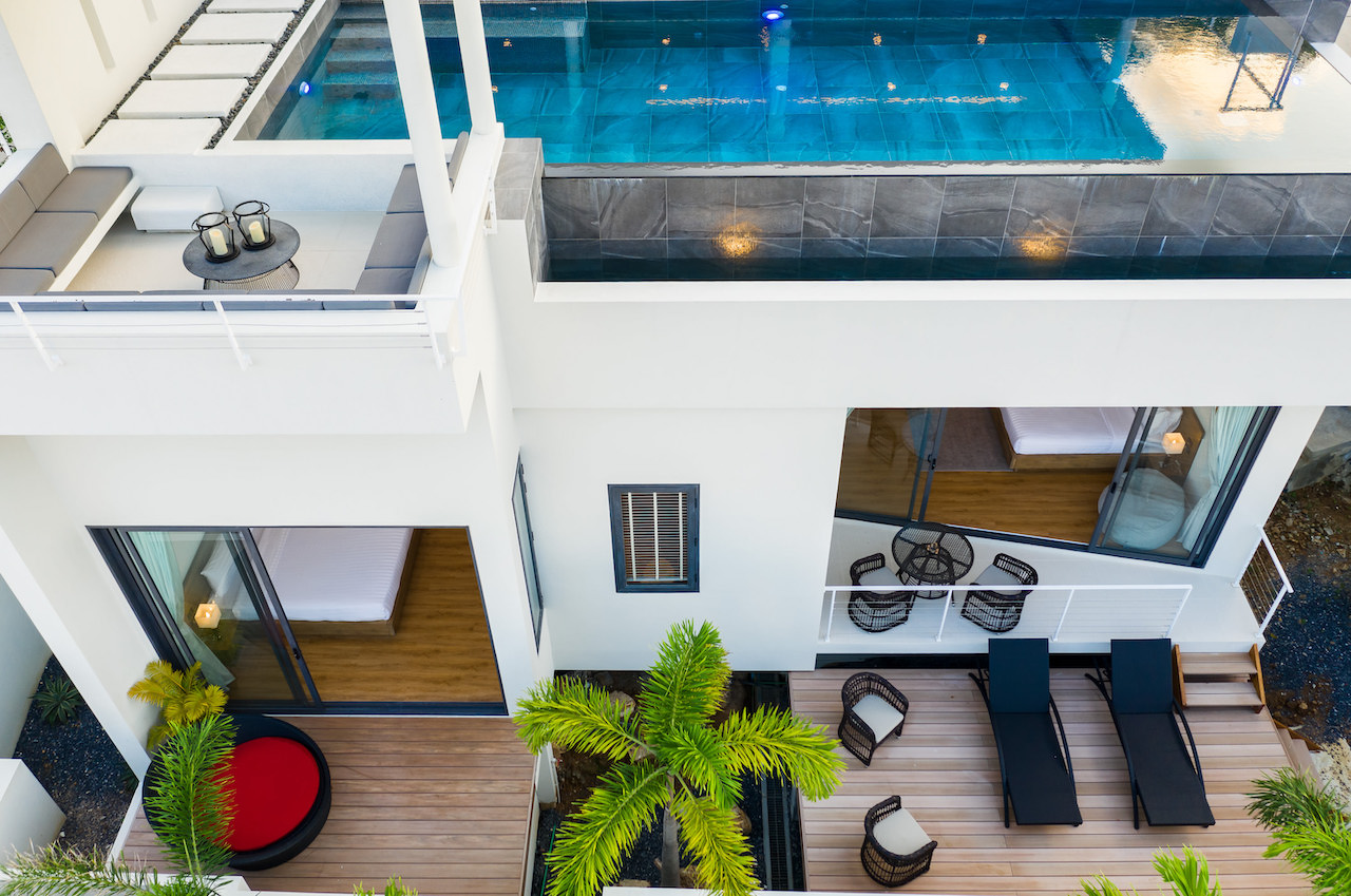 Asia Villa Ko Samui Bedroom Terrace