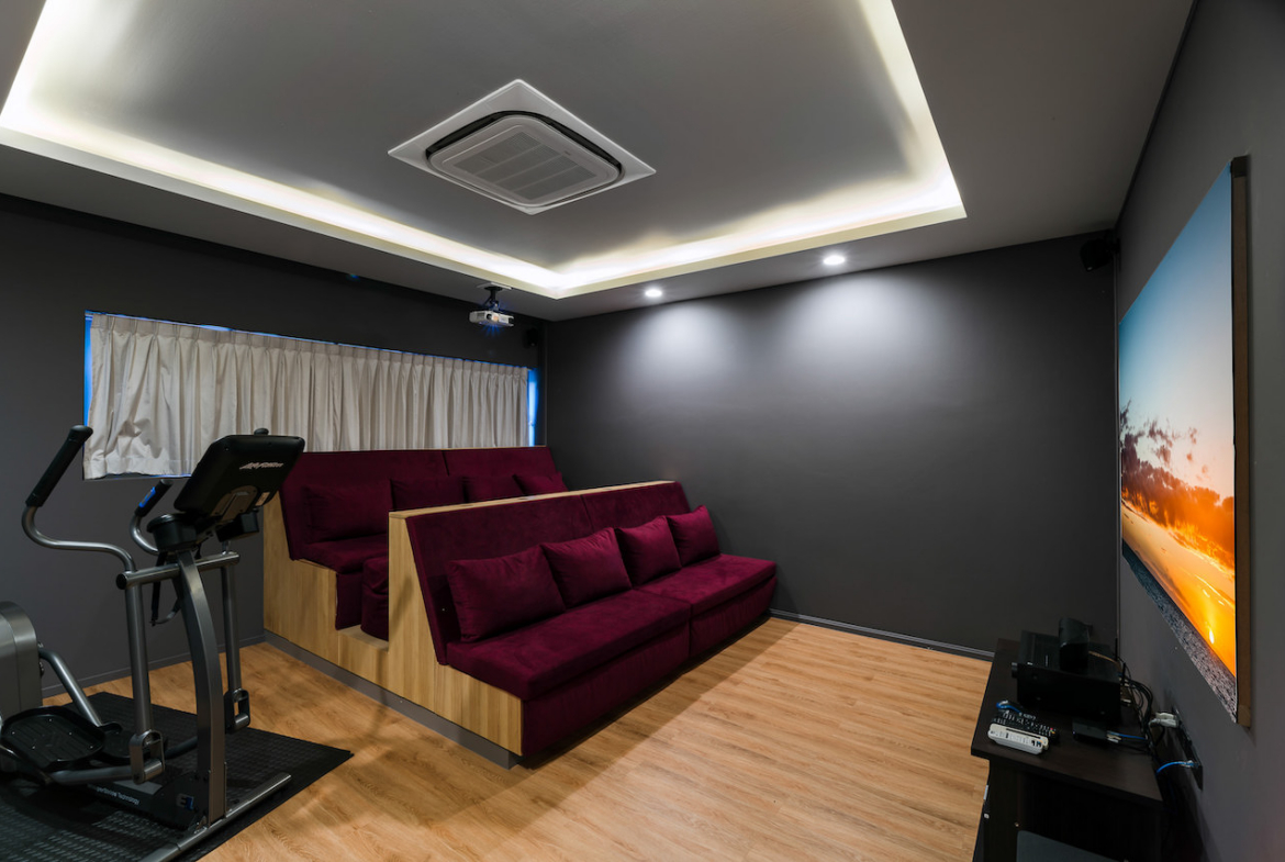 Asia Villa Ko Samui Cinema Room