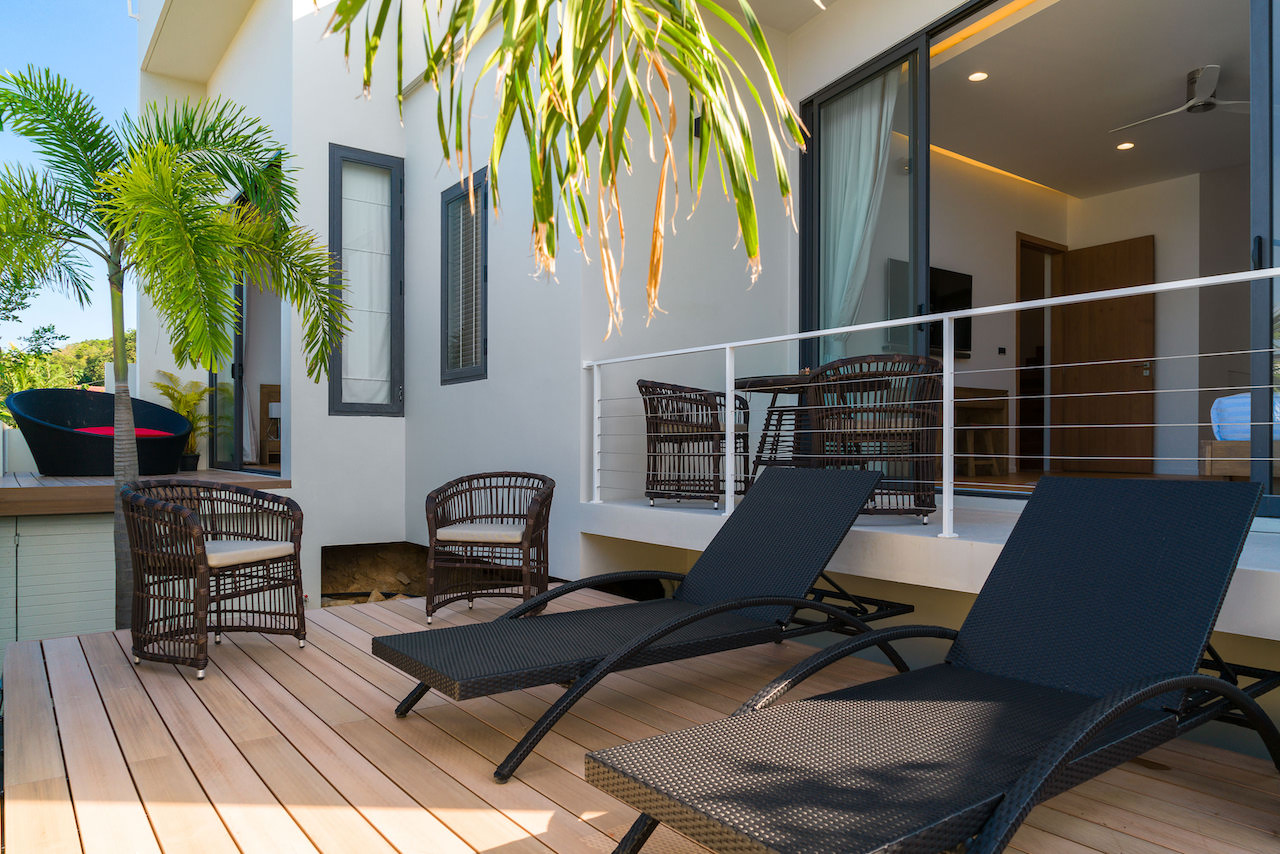 Asia Villa Ko Samui Master Balcony