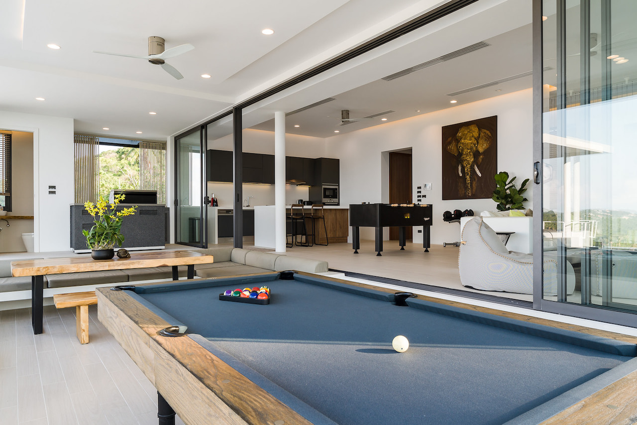 Asia Villa Ko Samui Pool Table